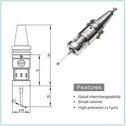 High Precision Optical Transmission Probe  - OstBridge CNC Probe System China